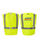 KISHIGO "Original" Hi-Viz, Class 2, Ultra Cool Safety Vest LWVEST KISHIGO "Original" Hi-Viz, Class 2, Ultra Cool Safety Vest LWVEST