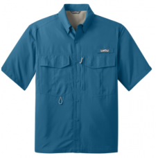 Eddie Bauer Short-Sleeve Fishing Shirt LWEBFISHS Eddie Bauer Short-Sleeve Fishing Shirt LWEBFISHS