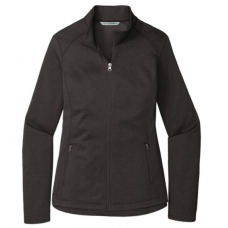 Ladies Diamond Heather Fleece Full-Zip Jacket L249 Ladies Diamond Heather Fleece Full-Zip Jacket L249