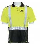 High Visibility Safety Polo  LW9100SBSEG