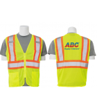 Hi-Viz, Class 2, Two Tone Surveryor Mesh Vest LWVEST2T Hi-Viz, Class 2, Two Tone Surveryor Mesh Vest LWVEST2T