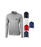 Cutter & Buck Mens Eco Pique 1/4 Zip Pullover MCK01187 Cutter & Buck Mens Eco Pique 1/4 Zip Pullover MCK01187