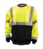 Hi-Viz Pullover Hoodie (front, black bottom) LWHVZHD
