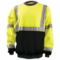 Hi-Viz Pullover Hoodie (front, black bottom) LWHVZHD Hi-Viz Pullover Hoodie (front, black bottom) LWHVZHD