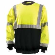 Hi-Viz Pullover Hoodie (front, black bottom) LWHVZHD
