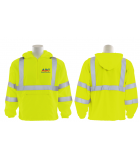 High Visibility 1/2 Zip Windshirt with Hood LWW450HVL High Visibility 1/2 Zip Windshirt with Hood LWW450HVL