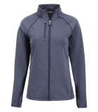 Cutter & Buck Women's Peshastin Fleece Full Zip Jacket LWLCK00200 Cutter & Buck Women's Peshastin Fleece Full Zip Jacket LWLCK00200