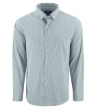 Cutter & Buck Skyline Men's Pinstripe Long Sleeve Dress Shirt LWMCW00237