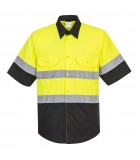 Short Sleeve High Visibility Button-Down LWEO67 Short Sleeve High Visibility Button-Down LWEO67