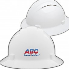 Full Brim – Vented, 4 Point Ratchet Hard Hat with EZ Turn Knob LW19431 - Stock