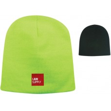 8” Knit Beanie OLWBEANIESG - Safety Green