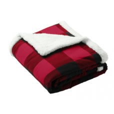 Port Authority Flannel Sherpa Blanket LWBP43