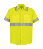 Short Sleeve High Visibility Button-Down LWSS24HV Short Sleeve High Visibility Button-Down LWSS24HV