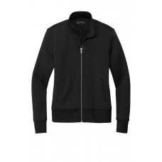 Brooks Brothers Women's Double-Knit Full-Zip BB18211 Brooks Brothers Women's Double-Knit Full-Zip BB18211