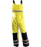 Water Proof, Breathable, Black Bottom, Hiviz Rain Bibs LWHVZBBIB Water Proof, Breathable, Black Bottom, Hiviz Rain Bibs LWHVZBBIB